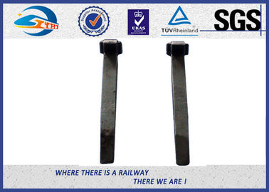 Offset Head Metal Fence Railroad Track Spikes / Rail Screw Spikes