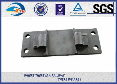 Rail Fasteners Railroad Tie Plates Oxide Black  Guide Plate Casting Technology