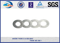Spring Steel Washers / Double Coil Spring Washers For Rail Sleeper screw