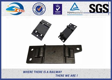 Double Shoulder Forged Cast Rail Base Plate Hole Diameter 10MM