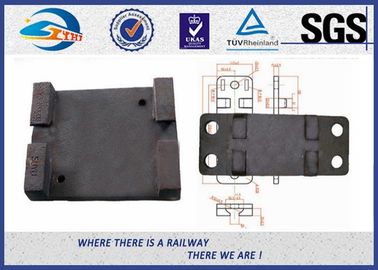 Raw material Plain Surface Steel Tie Plate For Fixing Rail Fasteners