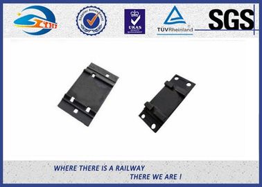 OEM Cast Steel Railroad Tie Plates For Rail Construction , Rail Base Plate