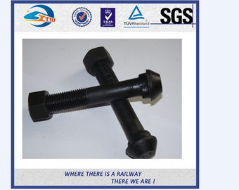 Customized M12 M14 M16 Durable Half Railway Bolt With Plain Surface