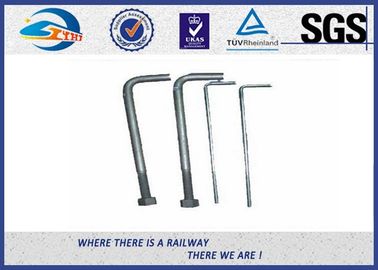 Foundation L Type Anchor Railway Bolts Rail Fastening Products