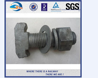 Grade 10.9 Material 40Cr Railway Bolts Track Fish Bolt UIC864-2