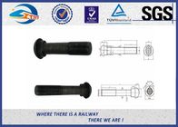 High Tensile Fastener Nut And Bolt Railway Bolt With Dacromet / Sherardizing