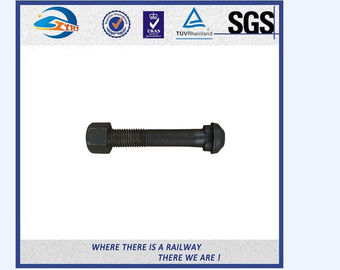 Black Anodize M14 M16 M18 Railway Bolt , Titanium Automotive Fasteners