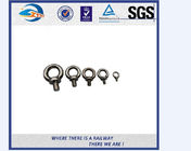 Grade 10.9 / 12.9 Stainless Steel Hex Railway Bolt / Railroad Track Bolts