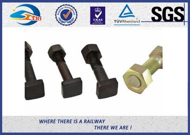 ISO Standard Hexagon Railway Bolt Stud Square Head Bolt Rail Fastenings