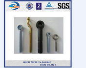 Grade 10.9 Track Bolts And Nuts / Inserted Bolt With Dacromet / Sherardizing