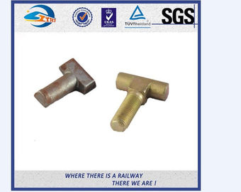 Grade 8.8 / 10.9 Railway Bolt Double Thread Bolt And Nut UIC864-2