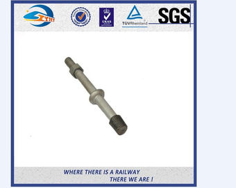 DIN933 Q235 35# Head Oval Neck Fish Bolt / Bitish Standard Track Bolt