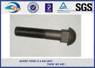 ISO Steel 45 High Tensile Black Railway Bolt for Fastening Rails