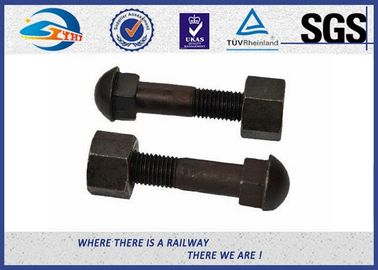 Zhongyue SGS Inspected Railway Rail Fishtail Bolt For Joint Bar