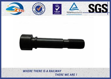 Grade 10.9 Black Surface 45# steel Hexagon Head Bolt  For Railroad