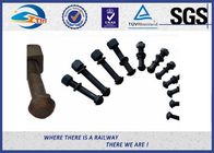 ISO High Tensile Track Bolt 40Cr For Rail Joint Plate carbon steel