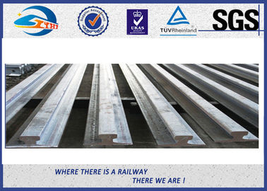 900A / 1100 DIN A100 Heavy Duty Steel Crane Rail  For Train Subway Warehouse