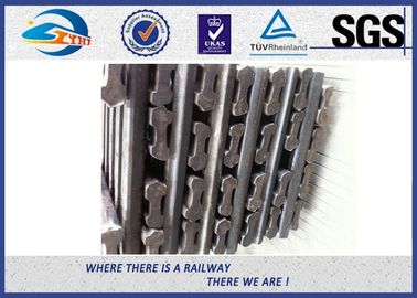 SGS Hot Rolled Steel 4 / 6 Hole Railway Fish Plate For Connecting Rails