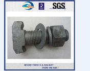 durable high tensile strength railroad bolts and nuts for railway construction