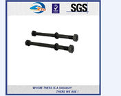 Two years railway bolt and nut for rail wood / concrete sleeper