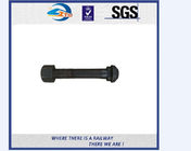 railway sleeper bolts fasteners bitumen hex railway bolt and nuts