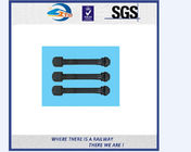 TS16949 Approved Truck Bolt And Nut / Railway Fastener T Bolts With Gray Phosphating
