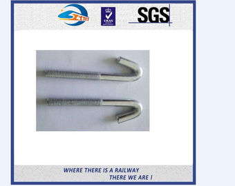 Customized M1.6-M64 Railway Bolt , Half  / Full Threaded Bolt And Nut