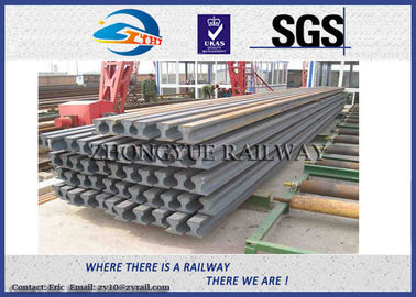 Customized 6m - 12m Overhead Crane Track / Steel Rail Track GB15KG GB22KG GB30KG