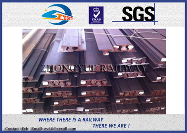 Customized 6m - 25m 700 / 900A / 1100 Railroad Steel Rail , UIC860 Standard