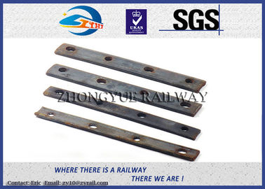 4 Hole 45# 50# Steel Splice Bar Fish Plates In Railway Track With Znic Plated