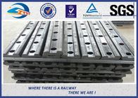 4 Holes 50# Railway Fishplate Steel Railroad Rail Joint Bar With Oxide Black