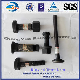 High Tensile Strength DHG Black Oxide Railway Bolt And Nuts Grade 8.8