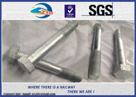 Railway High Strength Hex Bolts Grade 10.9 M24 With HDG Coating