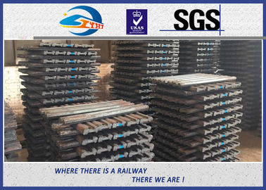 Customization Railroad Joint Bars Splice Bar Angle Bar For Light / Heavy Rail