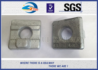 Crane Rail Clips For Railroad Construction / Railway Fasteners KPO Rail Clamp