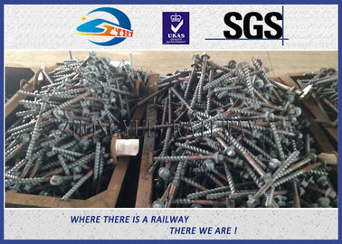 Q235 Galvanized Washer Head Timber Drive Screw For Rail Fastening System