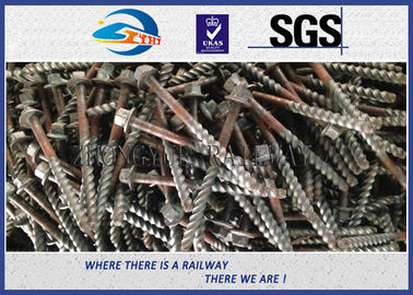 Q235 Galvanized Washer Head Timber Drive Screw For Rail Fastening System