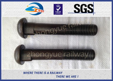 Grade 8.8 Bridge / Railway Bolt Fish Bolts For Fasten Rail Joints