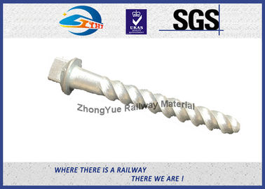 High Tensile Grade 4.6 Railway Sleeper Twist Spike Spirial Screws HDG Q235