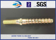 Hot Forging Railway Sleeper Screws Double End Special Track Bolt Customized