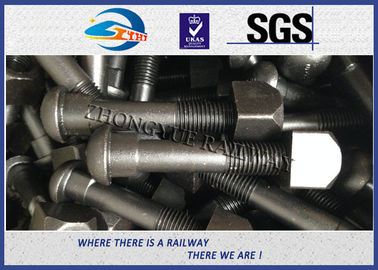 Grade 8.8 Bridge / Railway Bolt Fish Bolts For Fasten Rail Joints