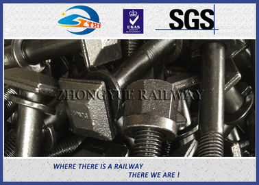 5.6 grade Railway Square Head Bolt & Screw With Plain / HDG treatment