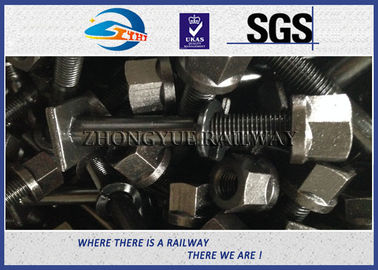5.6 grade Railway Square Head Bolt & Screw With Plain / HDG treatment