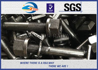 10.9 Grade Square Head Bolts For Railway Fastening System Black Oiled Colors