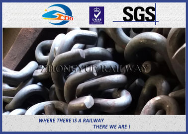 Customized Rail Fasteners Rail Clips / Railway Track Fittings / Elastic Rail Clip