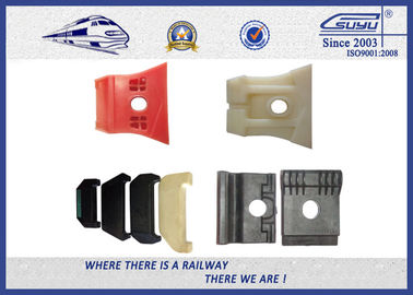 Reinforced Nylon 66 Rail Insulator Angle Guide Plate Plastic And Rubber Part