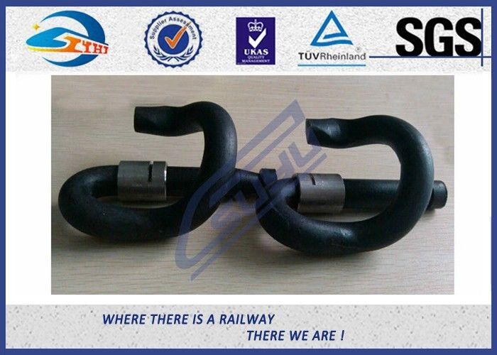 Customized E Type Elastic Rail Clip For Railway System , SGS ISO9001 Approval