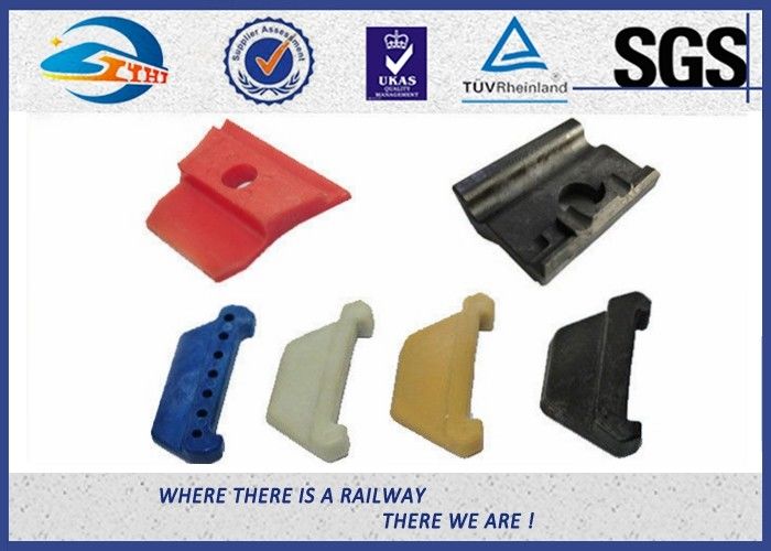 Reinforced Virgin Material Nylon PA 66 Rail Guide Plate Rail Fastening Parts