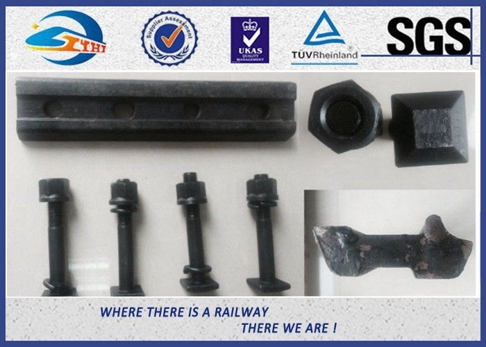 Professional Casting Steel Fish Plates in Railway / Rail Joint Bars