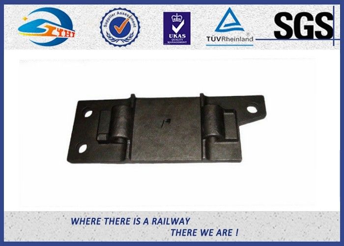 Cast Iron Base Plate QT400-15 Plain Railway Tie Plate Fastener Components